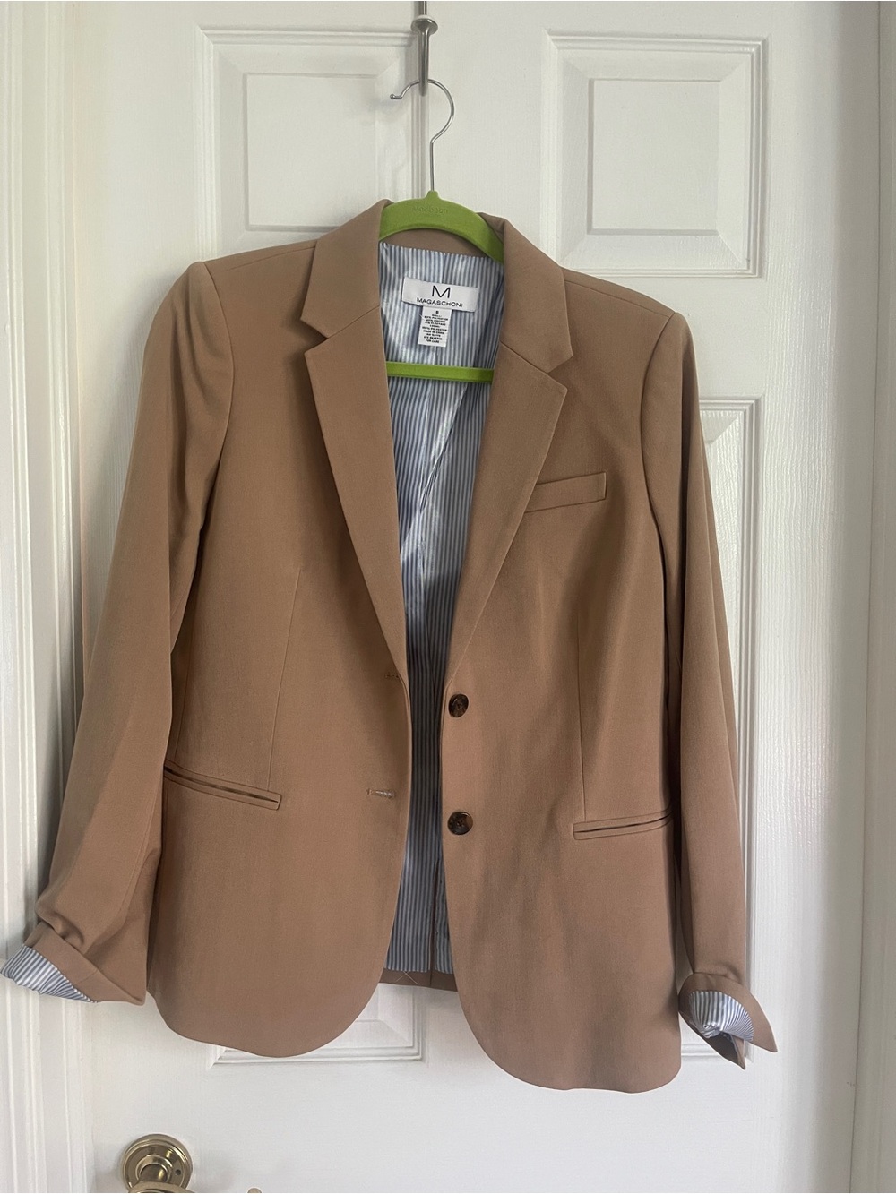Magaschoni Tan Blazer Sport Coat
